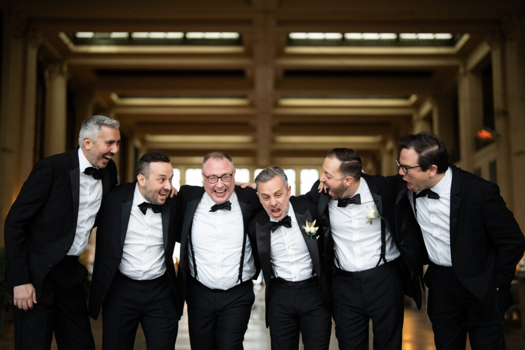 Keywords: groomsmen, tuxedos